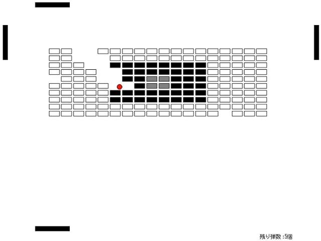 四方ブロック崩し