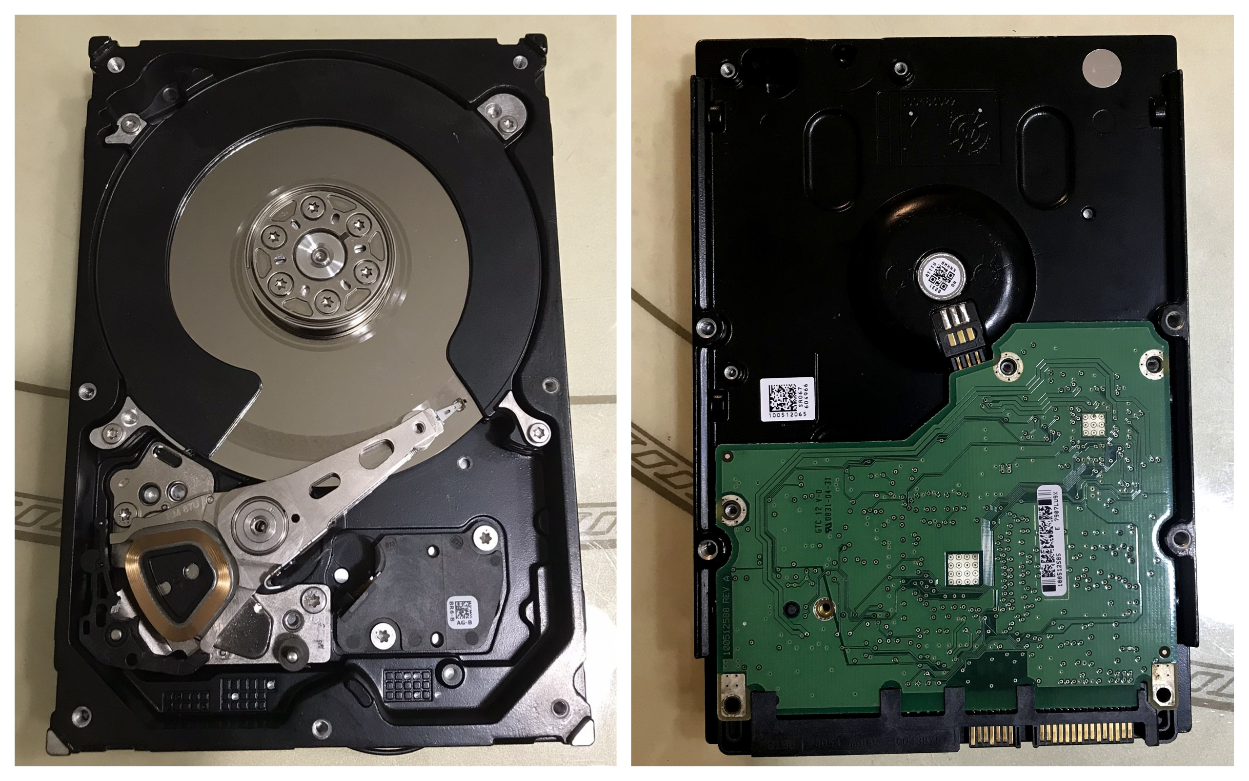 HDDを分解する